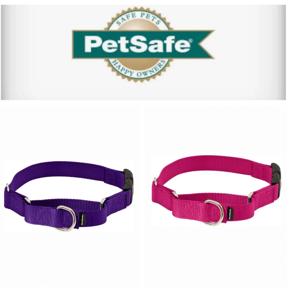Lot of (2) PetSafe Martingale Dog Collars